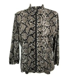 TONI MORGAN | Jackets & Coats | Toni Morgan M Jacket Sneak Design Gray ...
